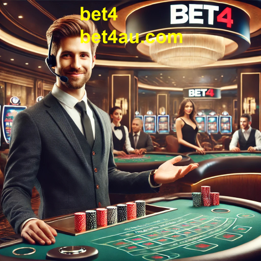 A Experiência Imersiva do Cassino Ao Vivo no Bet4